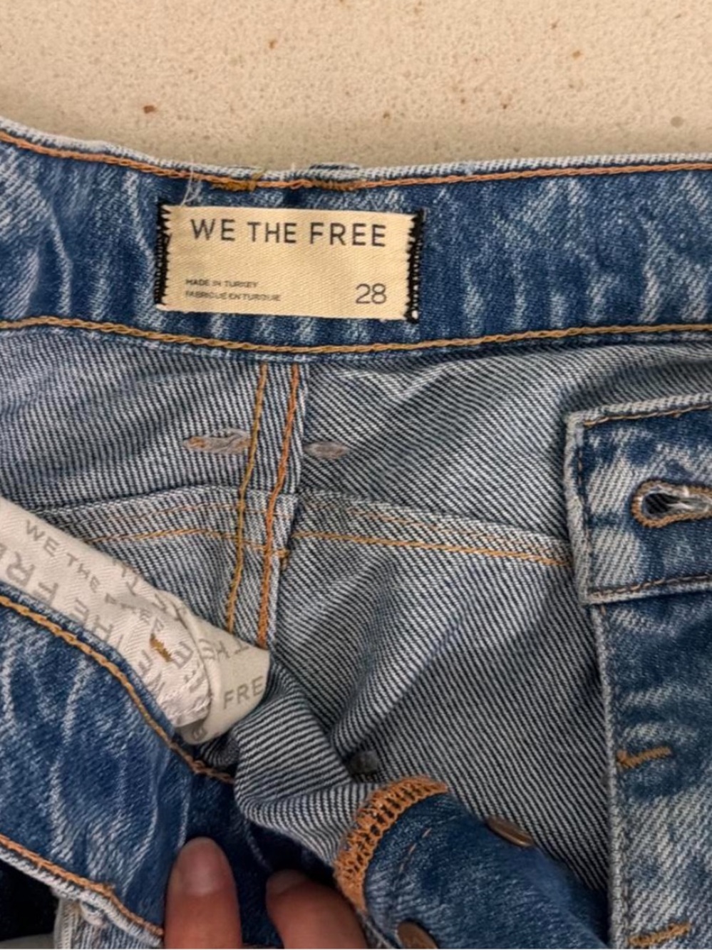 Free People Good Luck Mid-Rise Barrel Jeans - Picture 6 of 6